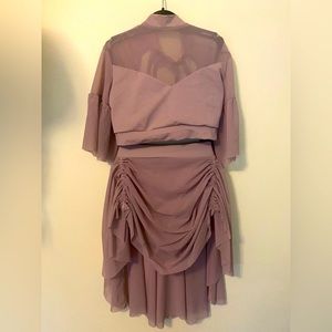 Kelle 3 piece dance costume, color is “Plush” size AS adult small. Worn twice